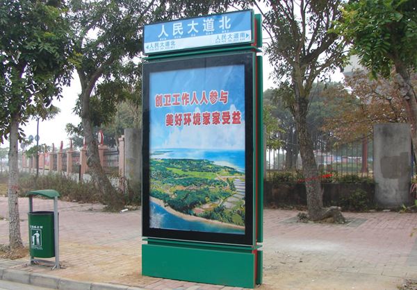 路名牌广告灯箱的制作技术要点有哪些(图1)